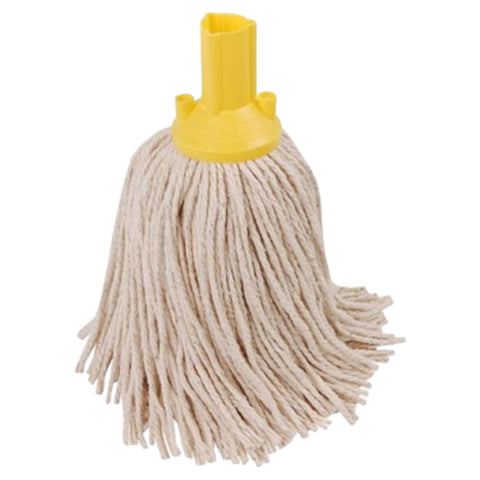 Exel Cotton Mop Heads 250 grams Pack of 10 Yellow