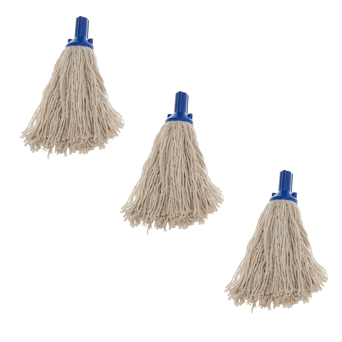 Exel Cotton Mop Heads 250 grams Pack of 3 Blue