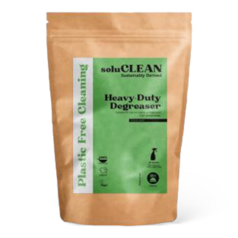 Soluclean Heavy Duty Degreaser, Plastic Free Cleaning (One Packet of 10 Sachets)