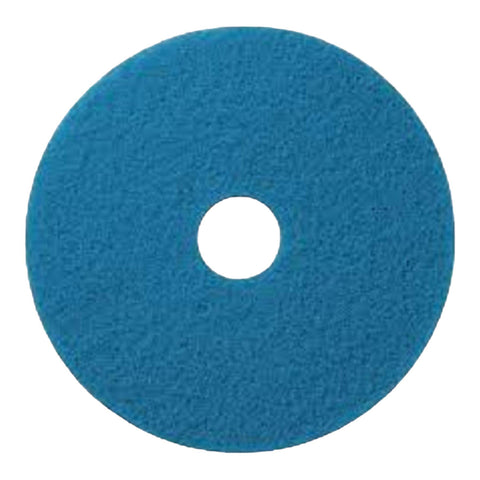 Blue Floor Pads Pack of 5 17 inch Pads For Machine Buffing