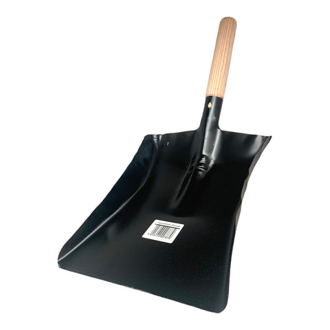 Black Household Shovel with wooden handle