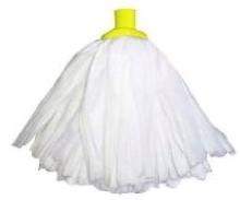 Professional Super White Colour Coded Mop Heads, 10 Yellow
