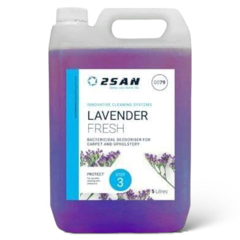 2SAN Lavender Fresh Bactericidal Deodoriser for Carpet and Upholstery 5 Litre