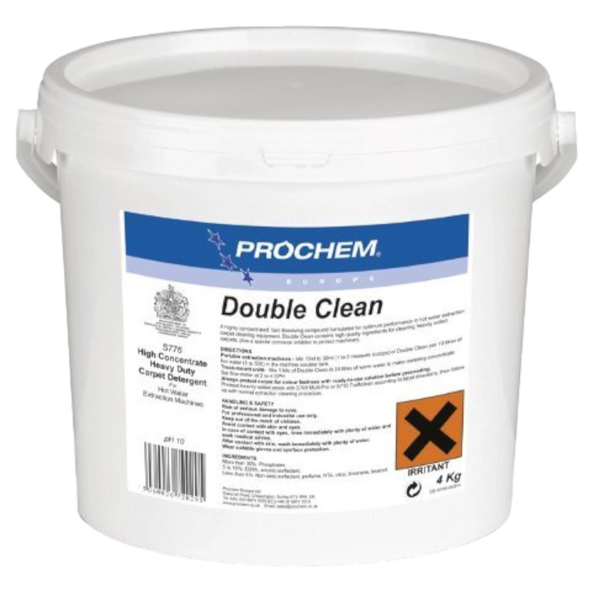 Prochem Double Clean 4KG for Cleaning Heavily Soiled Carpets