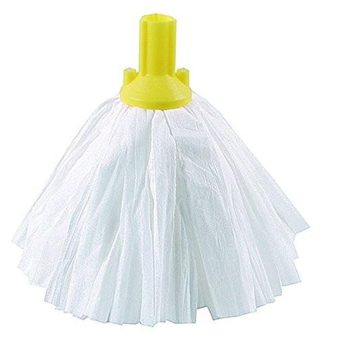 Exel Disposable Mop Heads 117 Grams Pack of 5 Yellow