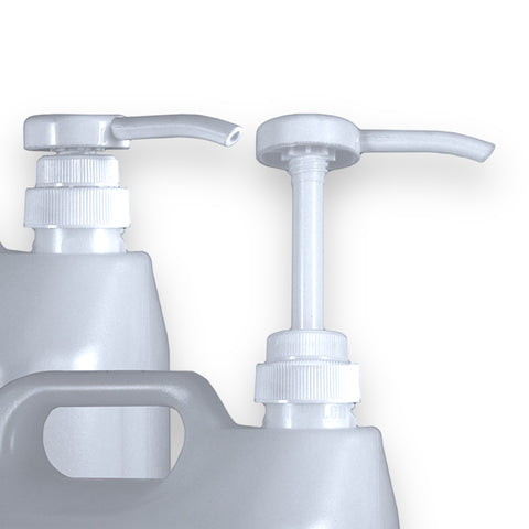 Pack of Two White 38mm Pump Dispensers to Suit 5 Litre Containers