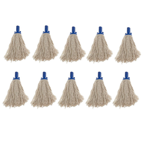 Exel Cotton Mop Heads 250 grams Pack of 10 Blue