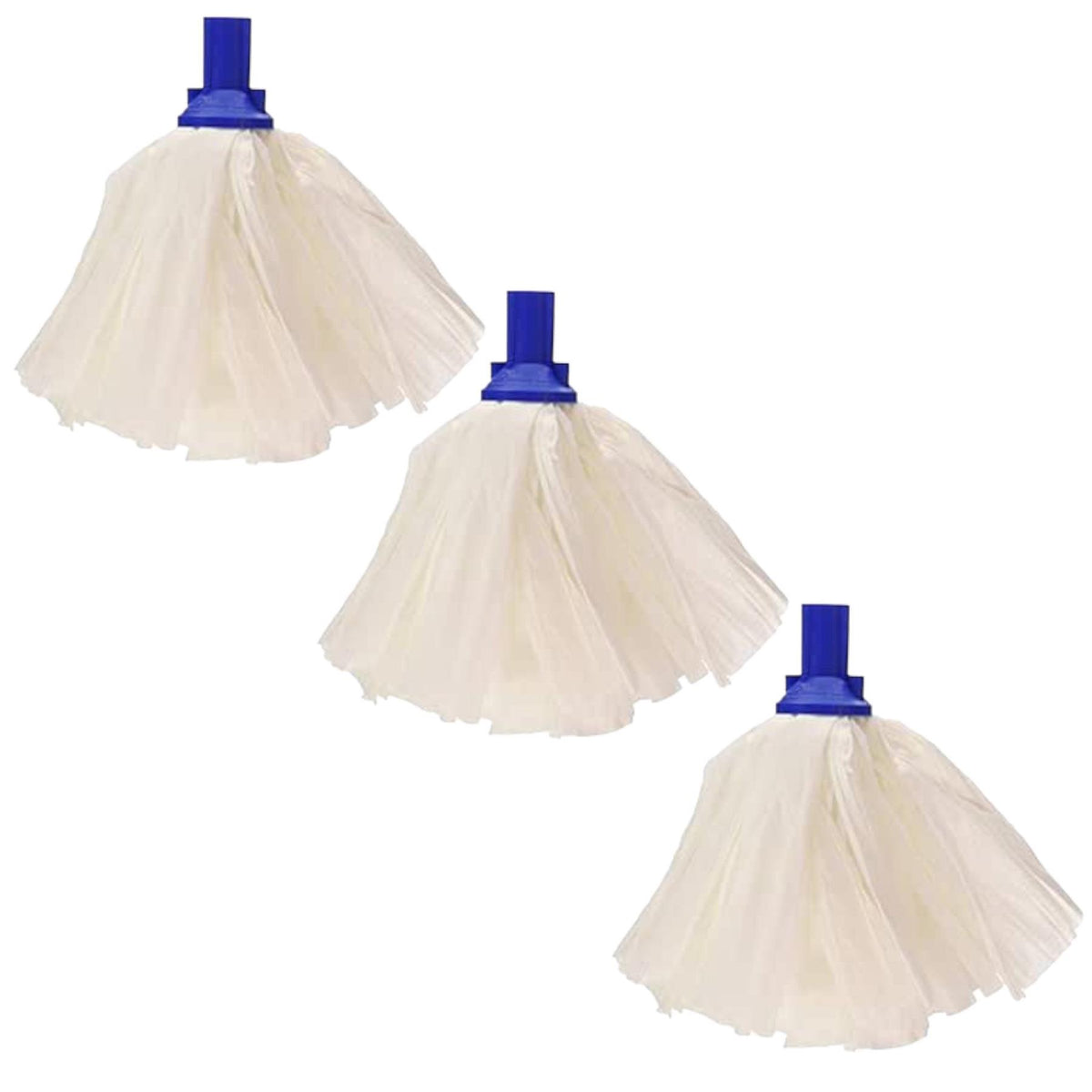Exel Disposable Mop Heads 117 Grams Pack of 3 Blue