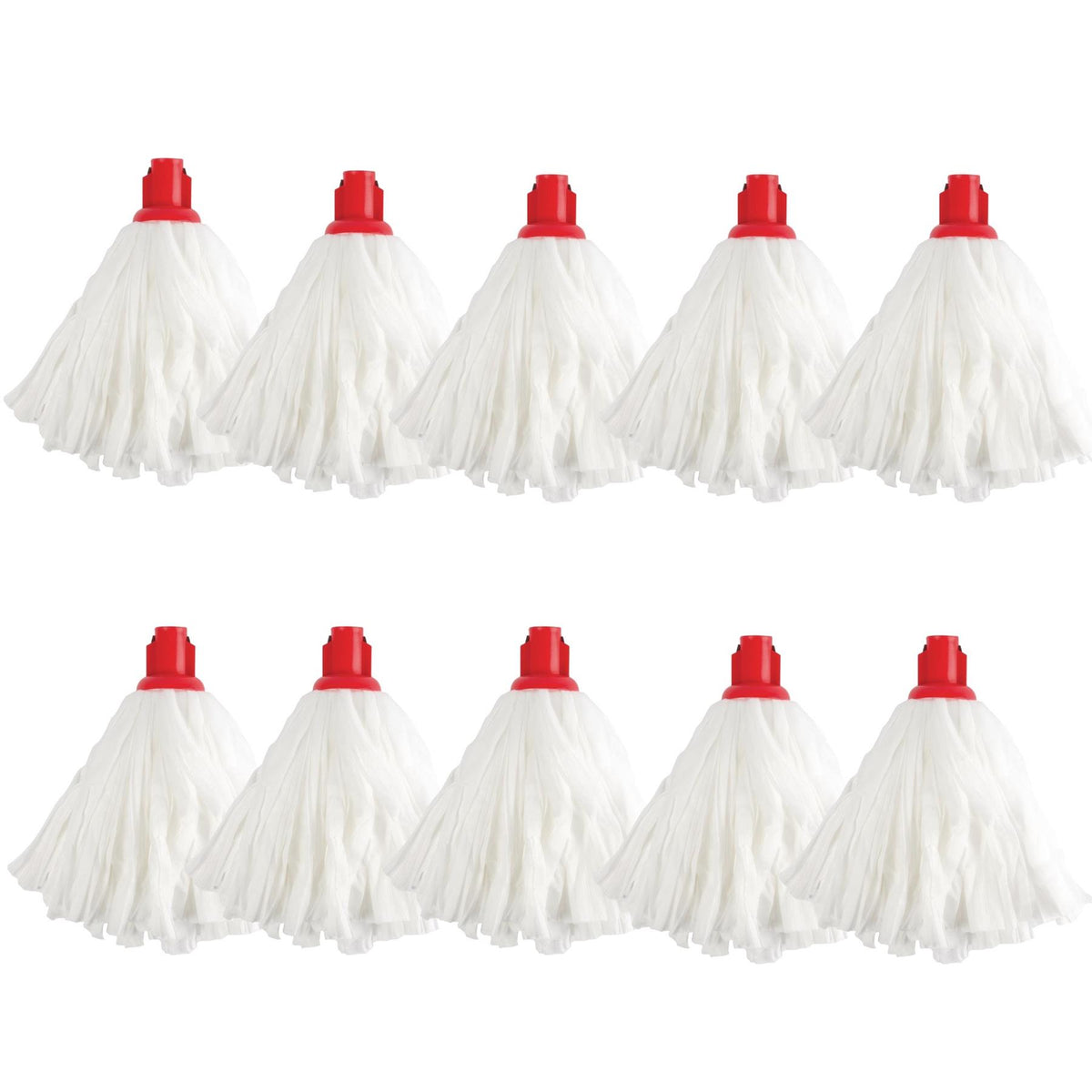 Exel Disposable Mop Heads 117 Grams Pack of 10 Red