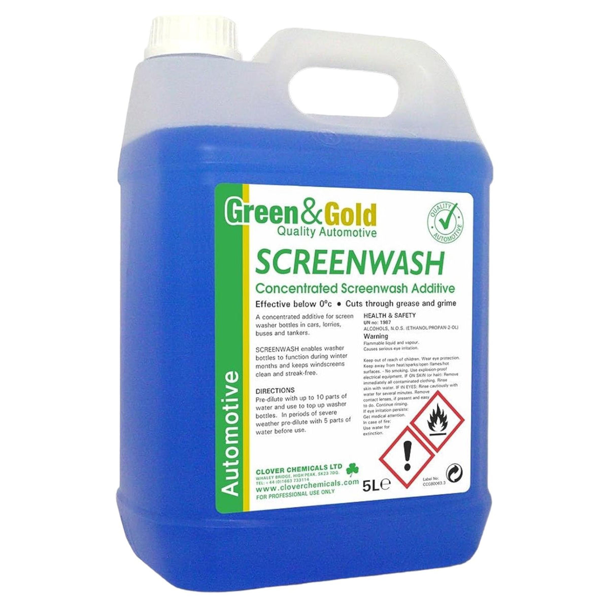 Clover Chemicals Screen wash 5 Litre