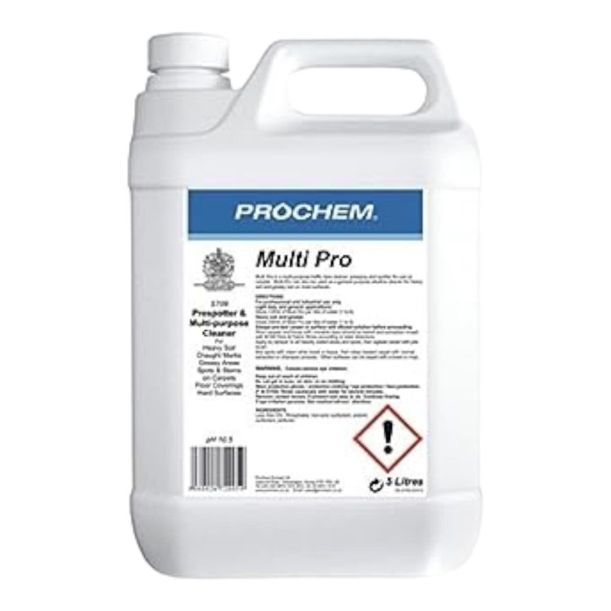 Prochem Multi Pro 5 Litres Pre-Spotter and Pre-spray for Carpet Cleaning