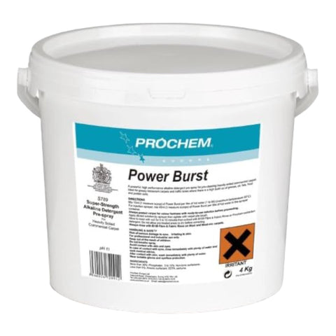 Prochem Power Burst Carpet Cleaning Detergent 4KG