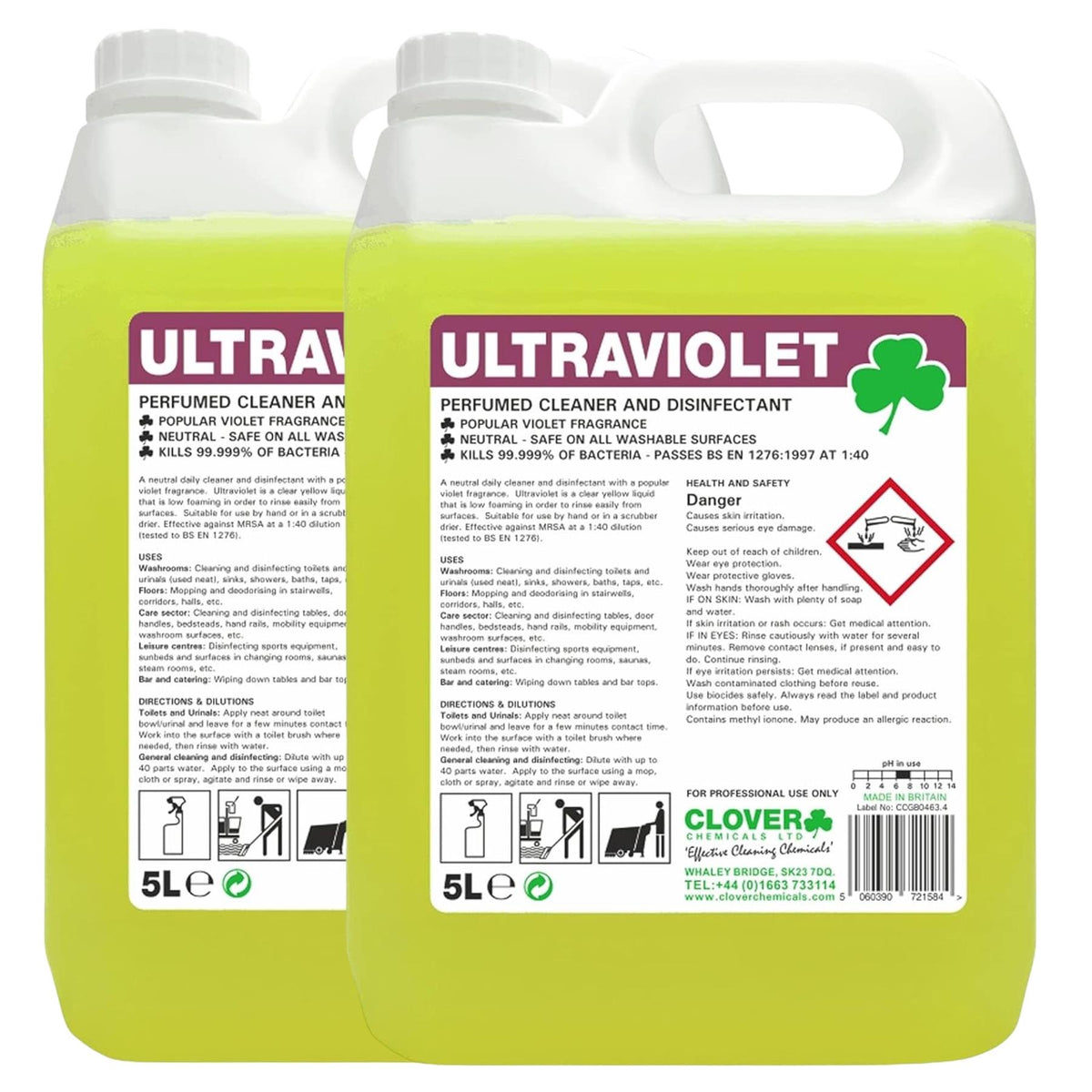 Clover Chemicals Ultra Violet 10 Litre