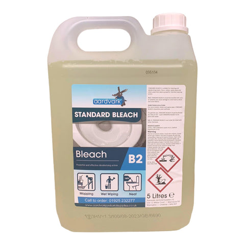 Aardvark Janitorial Supplies Standard Bleach 5 Litre