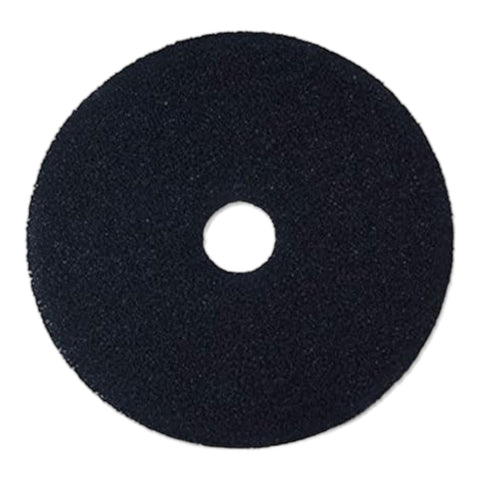 Black Floor Pads Pack of 5 15 inch Pads For Machine Buffing