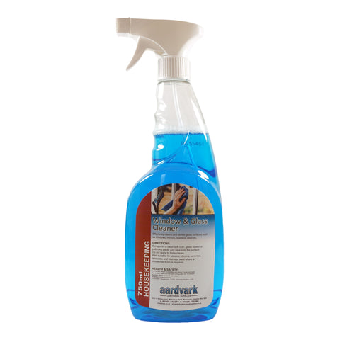 Aardvark Window and Glass Cleaner 750ml Ready To Use Trigger Spray