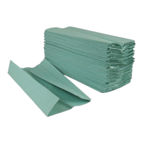 C Fold Hand Towels Green, Case of 2640