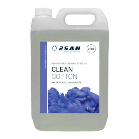 2SAN Clean Cotton Powerful Bactericidal Deodoriser 5 Litre