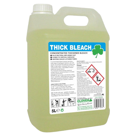 Clover Chemicals Thick Bleach 5 Litre