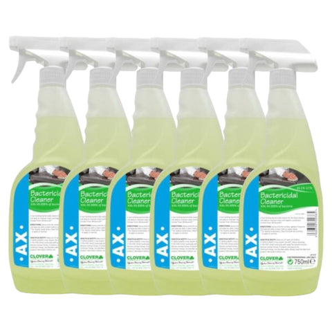 Clover Chemicals AX Bactericidal Cleaner 750ml x 6