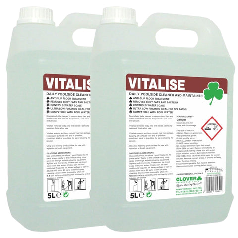 Clover Chemicals Vitalise Poolside Cleaner and Maintainer 10 Litre
