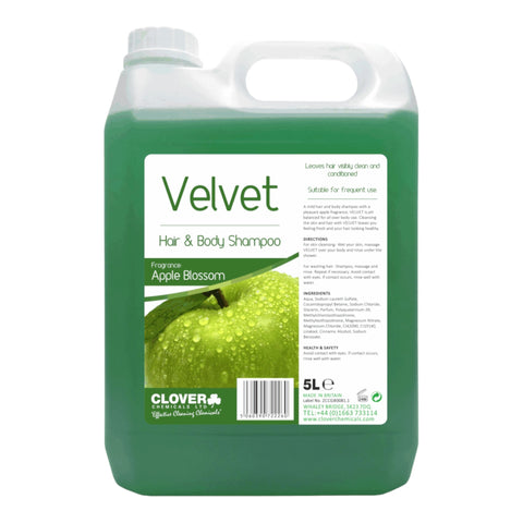 Velvet Apple Blossom Hair and Body Shampoo 5 Litre