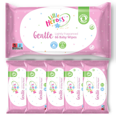 Little Heroes - Gentle Baby Wipes (12 Packs)