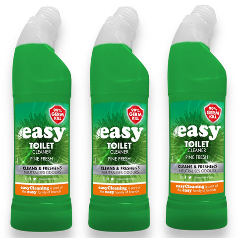 Easy Pine Toilet Cleaner, 3 x 750ml