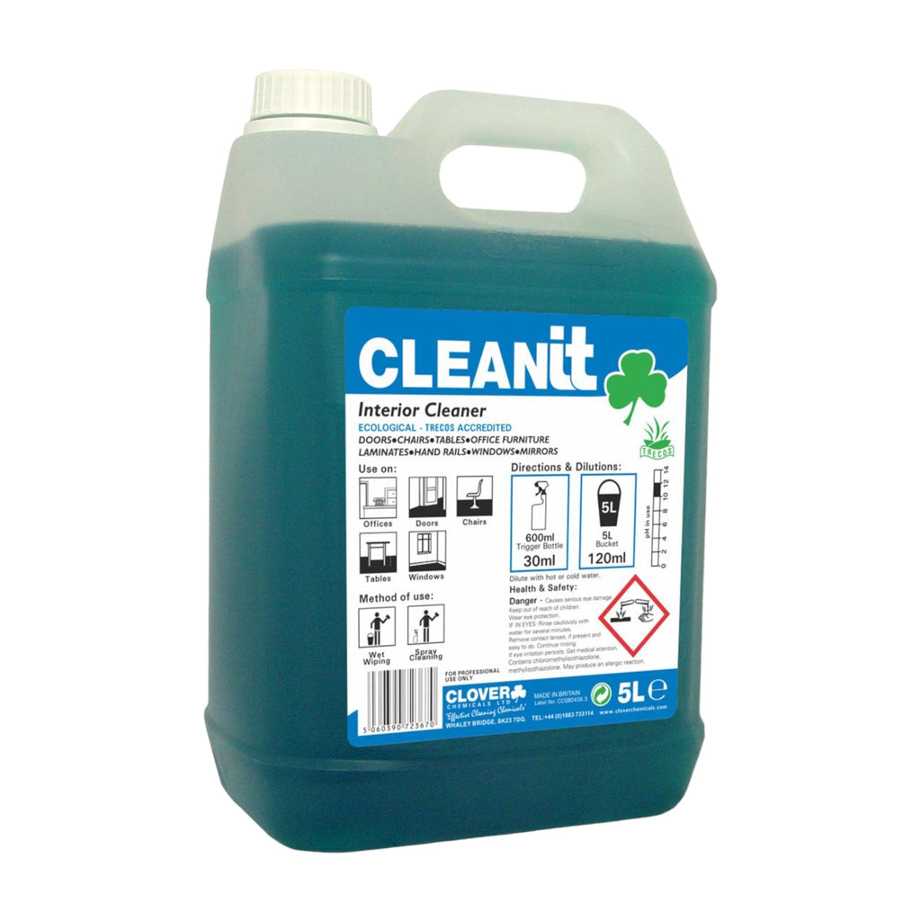 Clover Chemicals Cleanit Multi Surface Cleaner 5 Litre – Aardvark ...