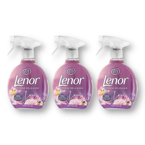 Lenor Crease Releaser Exotic Bloom 3 x 500ml