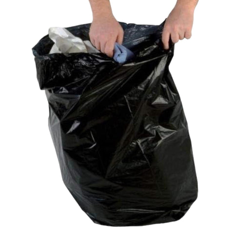 200 Beech Heavy Duty Black Sacks Bin Liners Rubbish Bags