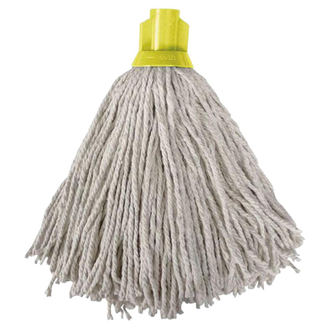 Swift PY Cotton Socket Mop, Pack of 10 Yellow