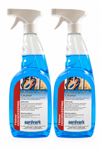 Window & Glass Cleaner - Professional Streak-Free Glass & Surface Cleaner - 750ml