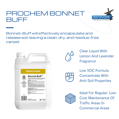 Prochem Bonnet Buff, 5 Litre for Carpet Maintenance