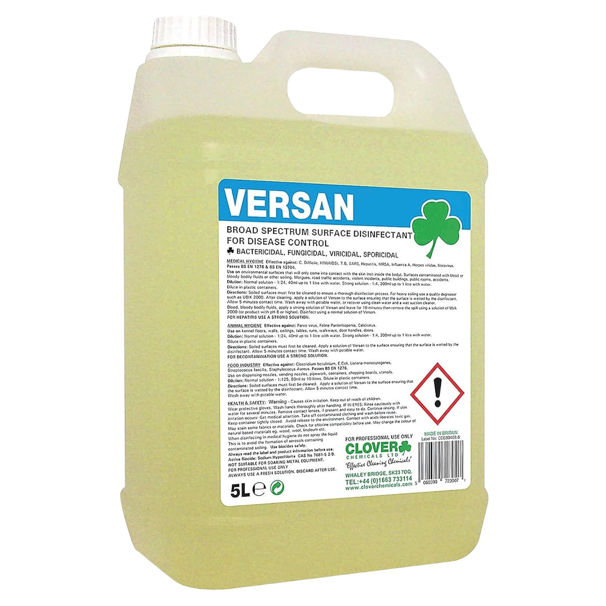 Clover Chemicals Versan 5 Litre