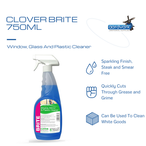 Clover Chemicals Brite Bundle 6 x 750ml Trigger Bottles