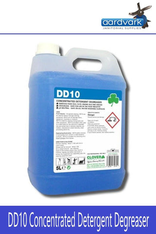 Clover DD10 Concentrated Detergent Degreaser 10 Litre