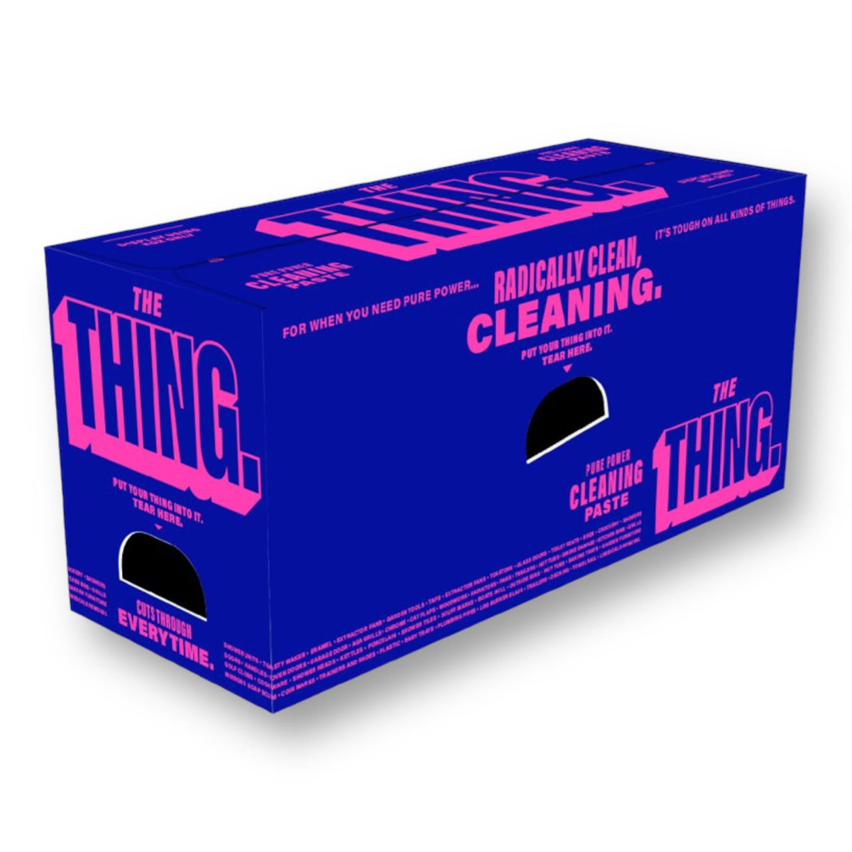 Astonish The Thing Paste, Pure Power Pink Cleaning Paste, Refreshing Fruity Scent, Box of 6 x 450 Grams