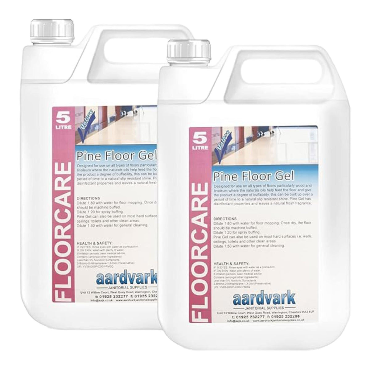 Aardvark Janitorial Supplies Pine Floor Gel 10 Litre