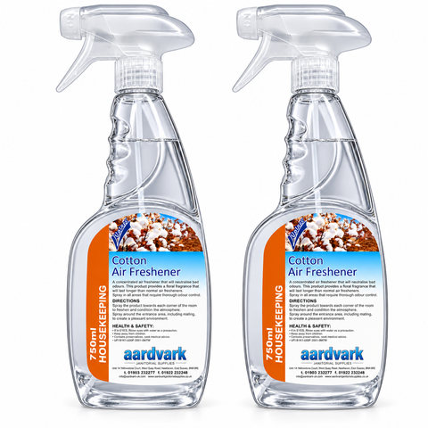 Cotton Air Freshener - Long Lasting Fragrance, Odour Neutraliser - 750ml