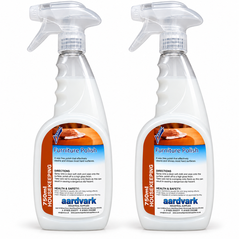 Furniture Polish - Professional Wax-Free Cleaner & Shine Spray - 750ml