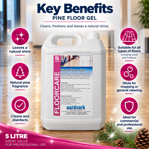 Pine Floor Gel - Professional Floor Cleaner & Disinfectant - 5L