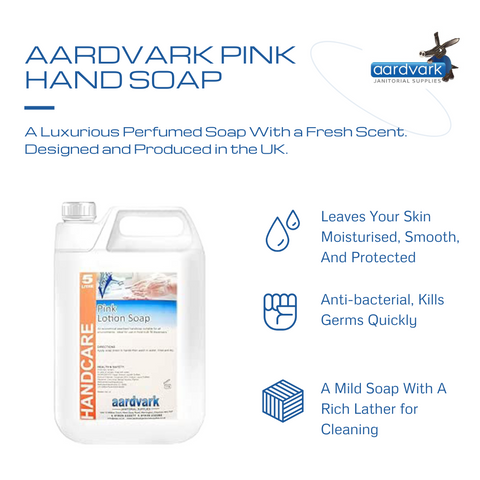 Aardvark Pink Hand Soap 10 Litre