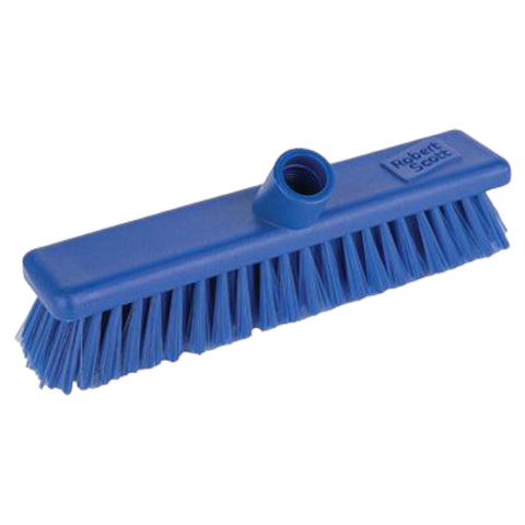 Colour Coded Broom / Scrub Heads – Stiff & Soft -  23cm, 30cm & 45cm Professional Screw-Fit Cleaning Heads