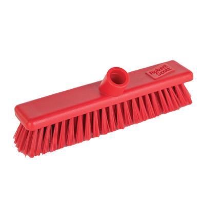 Colour Coded Broom / Scrub Heads – Stiff & Soft -  23cm, 30cm & 45cm Professional Screw-Fit Cleaning Heads