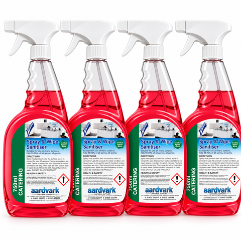 Spray & Wipe Sanitiser - Professional Surface Cleaner - 750ml