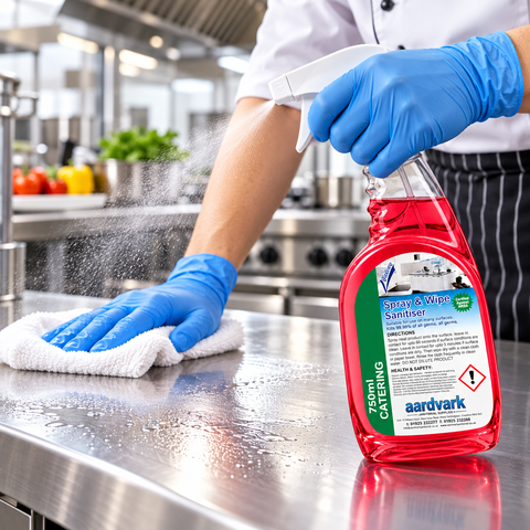 Spray & Wipe Sanitiser - Professional Surface Cleaner - 750ml