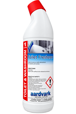 Toilet Freshener - Professional Daily Deodoriser for Toilets & Urinals - 1L