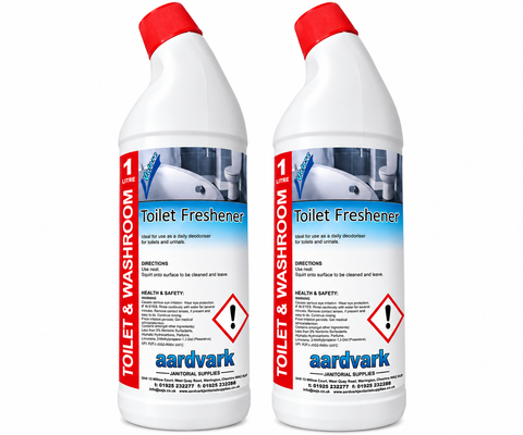 Toilet Freshener - Professional Daily Deodoriser for Toilets & Urinals - 1L
