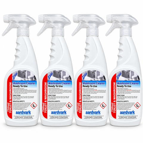 Washroom Cleaner - Professional Toilet & Bathroom Cleaning Spray - 750ml